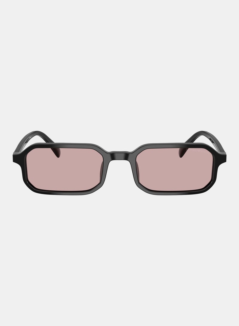 امبوريو ارماني نظارات شمسية مستطيلة بإطار كامل 4253U 501773 - Image 1